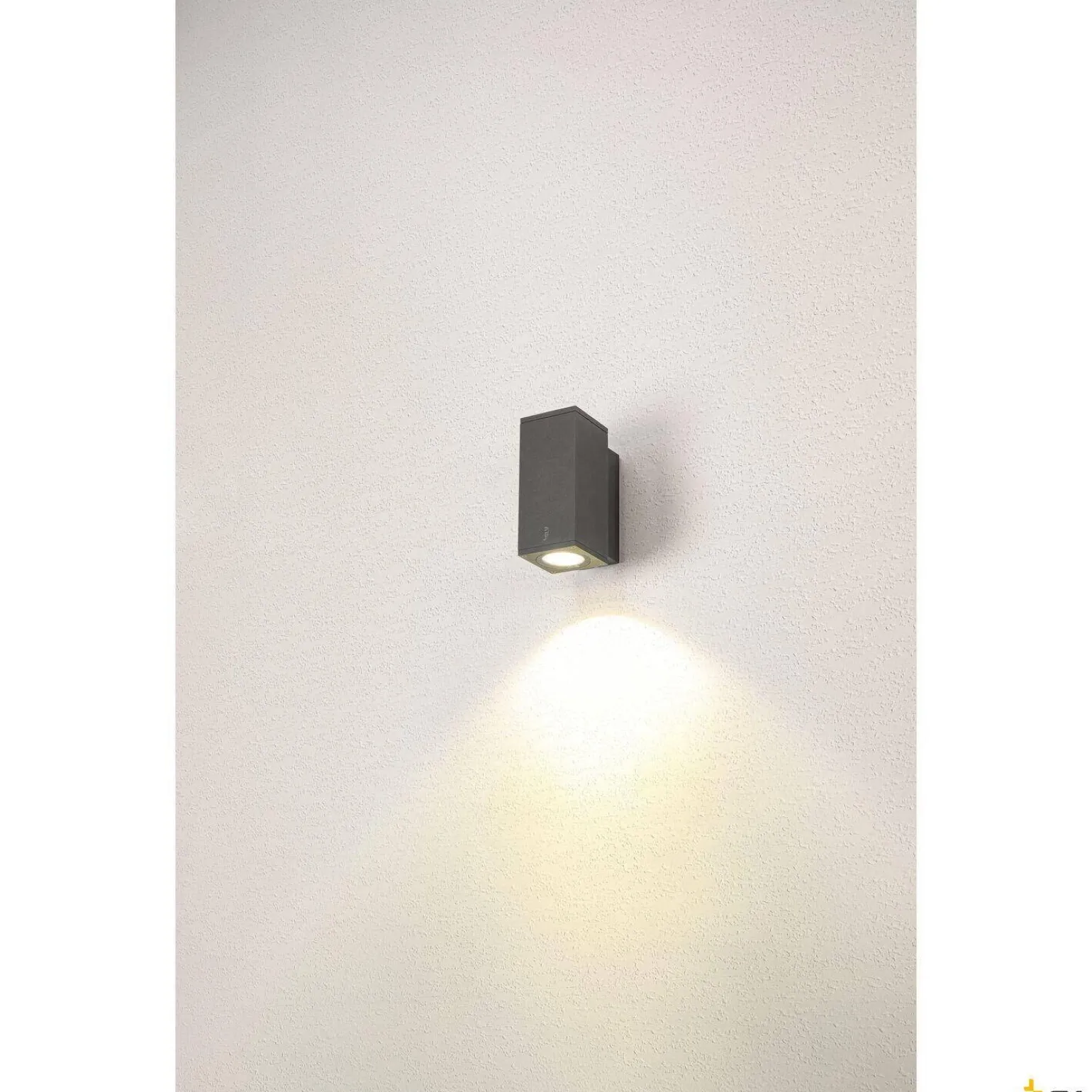 ENOLA SQUARE S, single lampa ścienna natynkowa LED outdoor, kolor antracytowy (1003416) - SLV