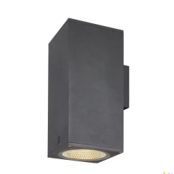 ENOLA SQUARE UP/DOWN L, lampa ścienna natynkowa LED outdoor, kolor antracytowy CCT 3000/4000K (1003438) - SLV