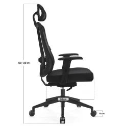 Ergonomiczny fotel z regulacją Ergo Essential (LV0653) - LVN SYSTEM