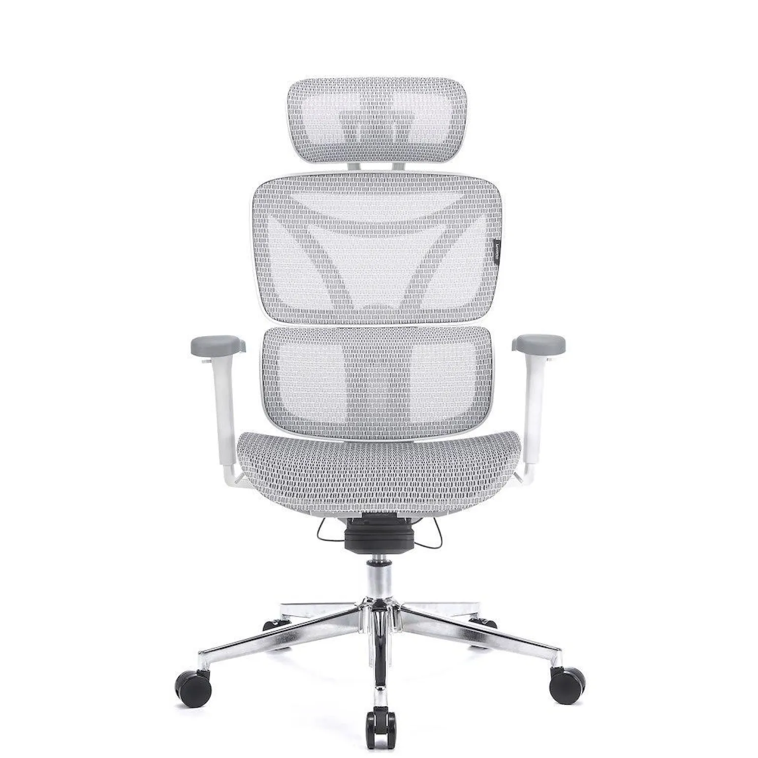 Ergonomiczny,regulowany fotel gamingowy Control Pro Biały (LV0657) - LVN SYSTEM