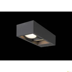ESKINA FRAME WL, zewnętrzna oprawa ścienna LED, podwójna, kolor antracytowy, przełącznik CCT, 3000/4000 K (1004748) - SLV