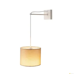 FENDA, abażur, okrągły, beżowy, Ø/W 30/20 cm (155583) - SLV