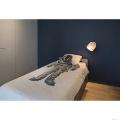 FENDA, abażur, okrągły, biały, Ø/W 30/20 cm (155582) - SLV