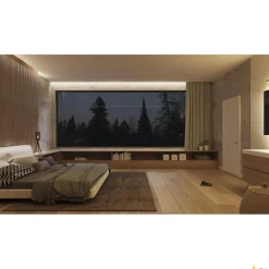 FENDA, lampa stołowa, podstawa lampy, A60, czarna, bez abażuru, maks. 40W, z wyłącznikiem w przewodzie zasilającym (155540) - SLV