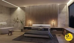 FENDA, szkło klosz, szkło dymione