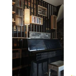 FENDAm abażur okrągły, szary 15 cm (1004773) - SLV