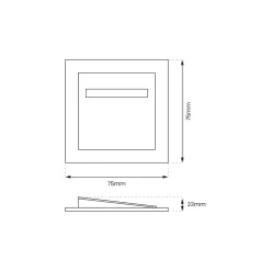 FERO BLACK Barwa Neutralna 4000K (EKS627) - Eko-Light