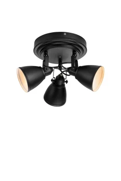 FJÄLLBACKA Sufitowa 3L Czarny IP44