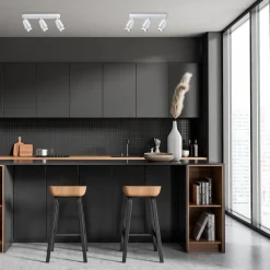 FLOWER WHITE CHROME SPOT 3xGU10 (ML0274) - Milagro