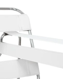 Fotel IVAN biały - ekoskóra (KH1501100302) - King Home