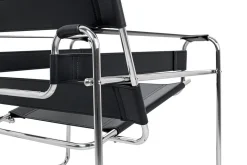 Fotel IVAN czarny - ekoskóra (KH1501100203) - King Home