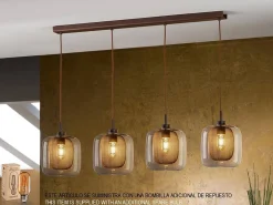 Fox lampa wisząca 4L (653422D) - Schuller