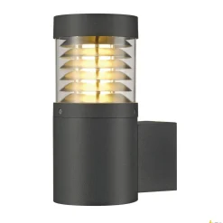 F-POL WALL, lampa ścienna outdoor, TC-(D,H,T,Q)SE, IP54, okrągła, antracytowa, maks. 20W (231585) - SLV