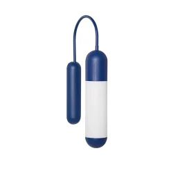 FUNSUI W A granatowa lampa ścienna / kinkiet (FNWA113000) - Ummo