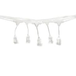 GIRLANDA 15 METRÓW BIAŁA (bez żarówek) (EKO9889) - Eko-Light