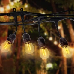 GIRLANDA 10 METRÓW Z ŻARÓWKĄ FILAMENTOWĄ 10x1,5W (EKO6925) - Eko-Light