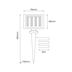 Girlanda solarna Micro Led 15m 150LED (EKO0624) - Eko-Light