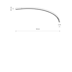 Giętka oprawa do szynoprzewodu NANO - LVM FLEX LINE LED 6W (11723) - Nowodvorski