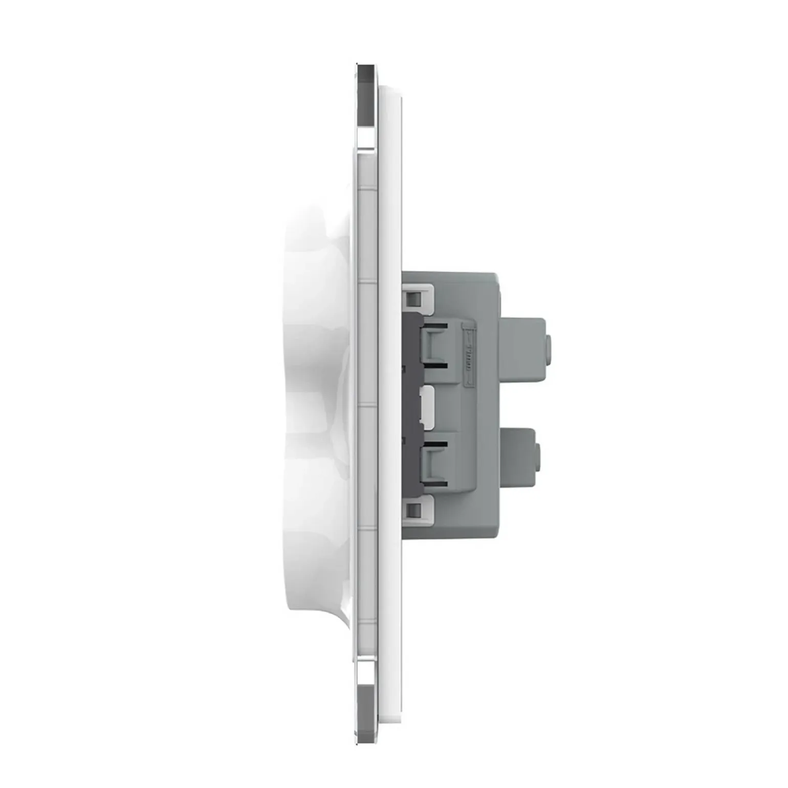 GNIAZDO ELEKTRYCZNE PODWÓJNE do pojedynczej puszki (VL-71EU2-64) - Livolo