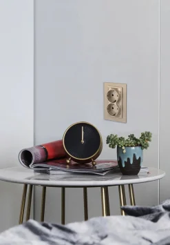 GNIAZDO ELEKTRYCZNE PODWÓJNE do pojedynczej puszki (VL-71EU2-62) - Livolo