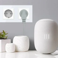 Gniazdo podwójne elektryczne 16A ze złotym panelem szklanym (VL-W02G-63) LIVOLO