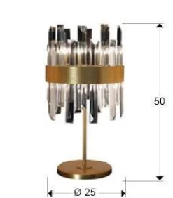 Grace lampa stołowa (365437) - Schuller