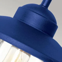 Granatowy kinkiet na elewację Klampenborg (KLAMPENBORG-NVB) - Elstead Lighting