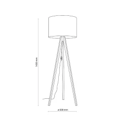 GRAND SOSNA LAMPA PODŁOGOWA (16008) - TK Lighting