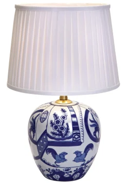 GÖTEBORG Stołowa 1L 48cm Niebieski/Biały