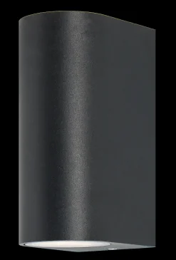 HARMONIA LAMPA ZEWNĘTRZNA KINKIET CZARNY/BLACK (SJ20210-2W) - Zuma Line