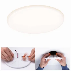 HomeSpa Panel Veluna VariFit IP44 15W regulacja temperatury Zigbee 185mm Tworzywo sztuczne (PL95386) - PAULMANN