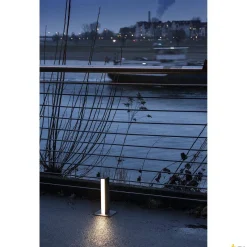 H-POL, lampa podłogowa i do oświetlania ścieżek, jednopunktowa, LED, 3000K, antracytowa, D/S/W 16,5/16,5/36 cm (232155) - SLV