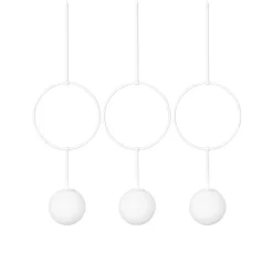 ISUULLA C biała potrójna lampa sufitowa (ISC311P0) - Ummo