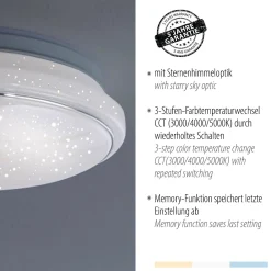 JUPITER LAMPA SUFITOWA (14362-16) - Paul Neuhaus