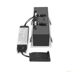 KADUX triple, oprawa sufitowa wpuszczana biała (1007568) - SLV