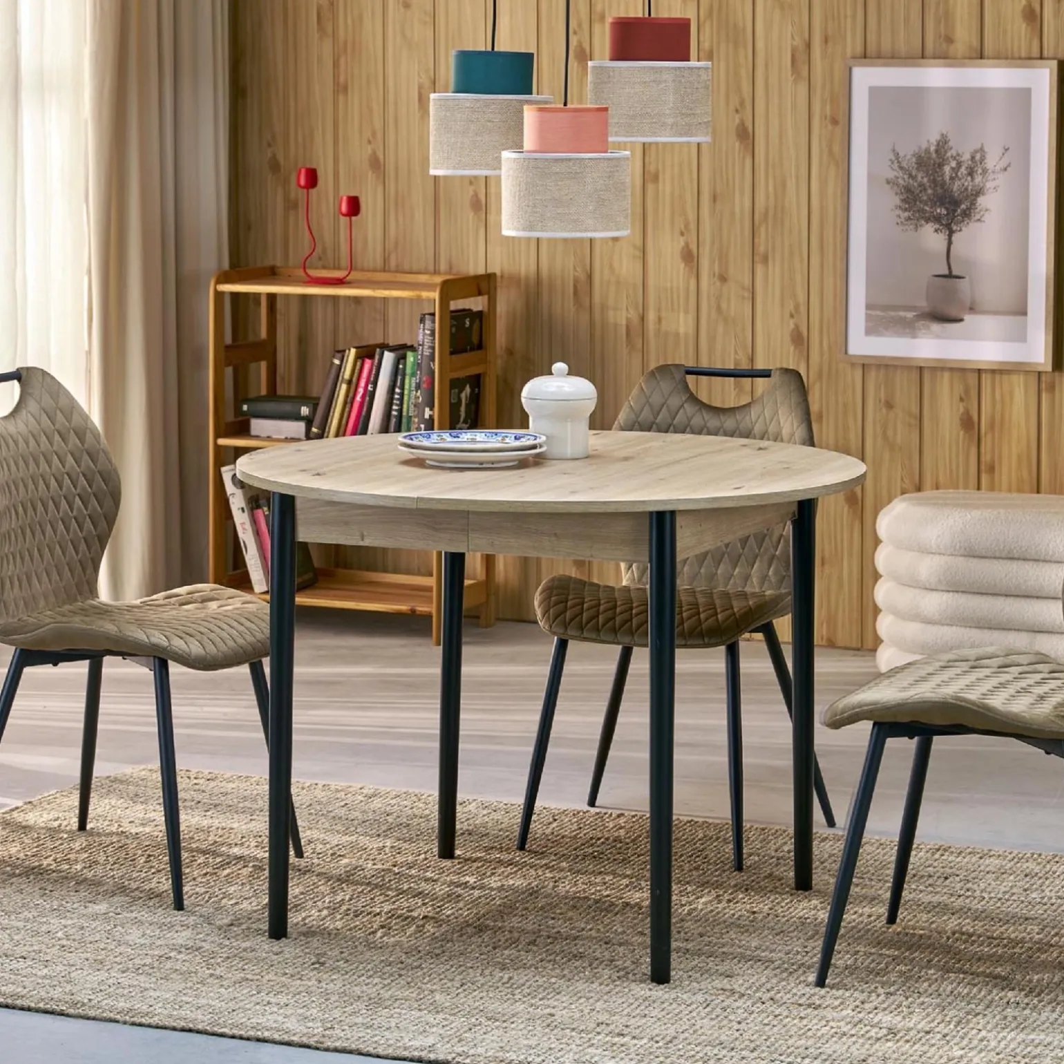 Kaskadowa lampa wisząca DUO JUTA MIX 3 (3140) - TK Lighting