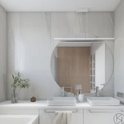 KASUMI KOLOR Zwis 90 czarny 3000K (67002) - Ramko