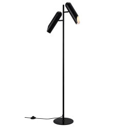 Kierunkowa lampa podłogowa ROCHELLE Nordlux GU10 2x8W Metal Czarny