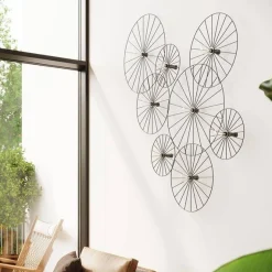 Kinkiet / Lampa sufitowa SIRKEL 45 czarny (TH.142) - Thoro Lighting