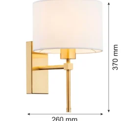 Kinkiet 1 pł. ABBANO (8048) - Argon