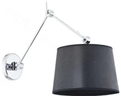 kinkiet 1 pł. ZAKYNTOS czarny 1 x E27/60W ARGON 3547