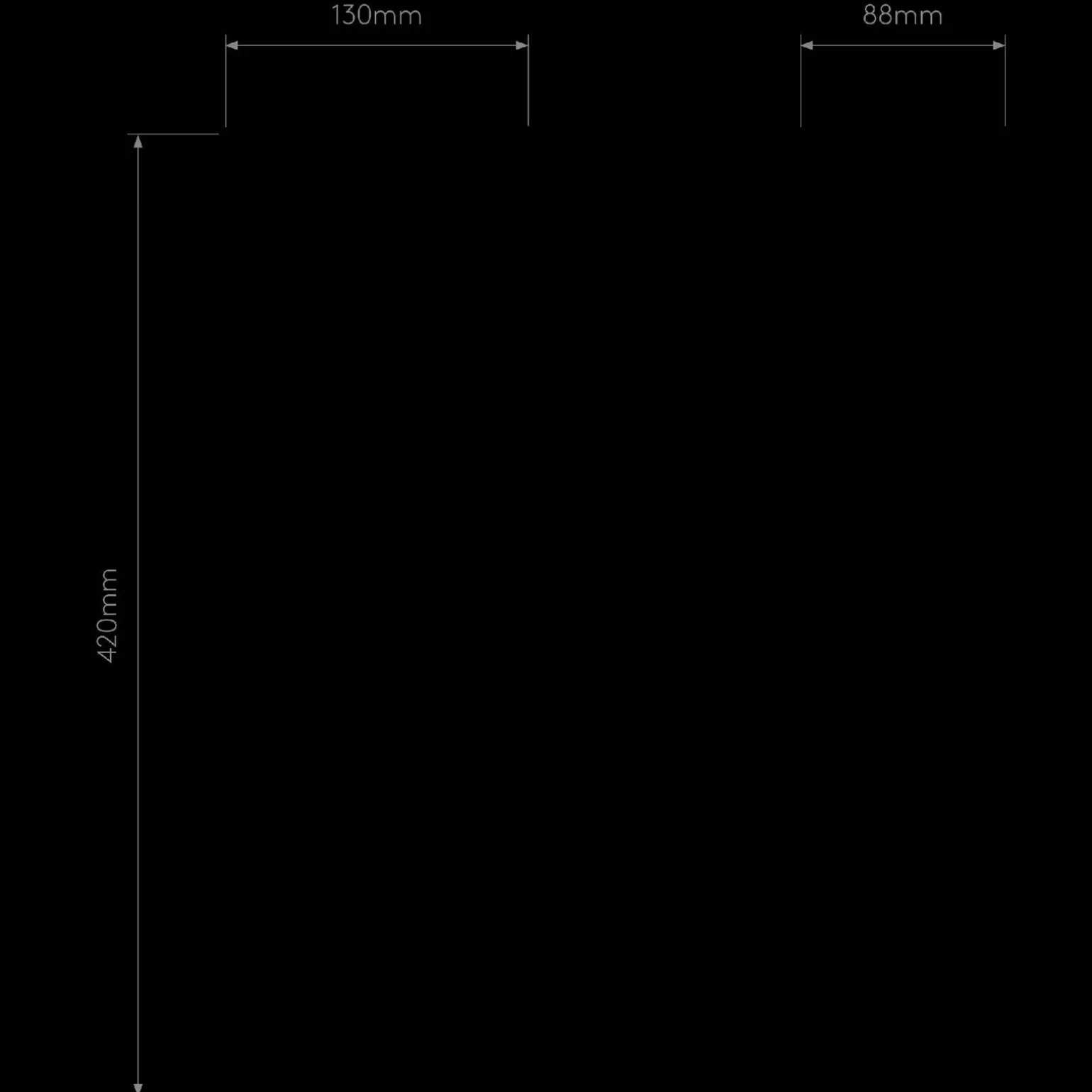 Kinkiet Ako 420 Phase (1481015) - Astro Lighting