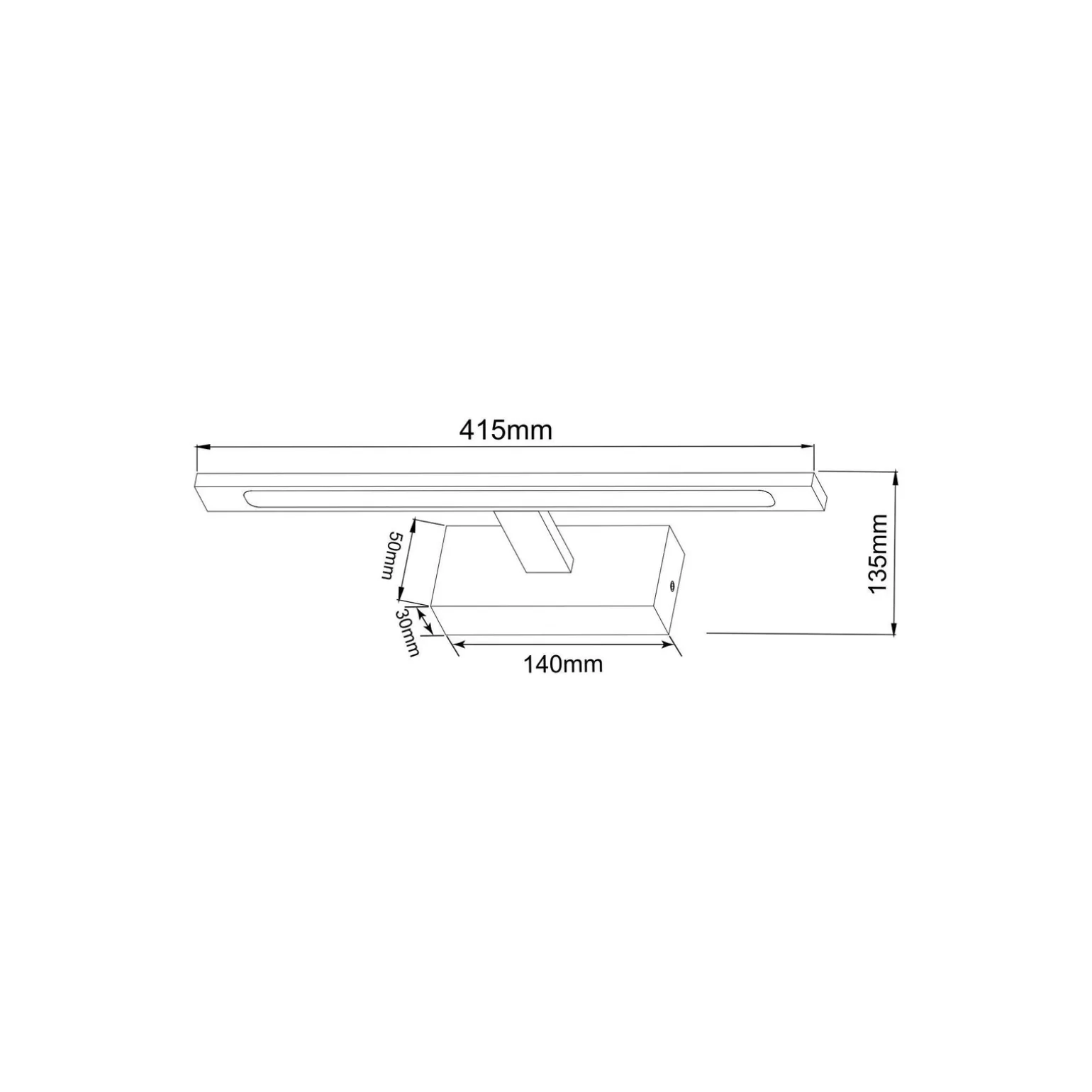 Kinkiet ALTER złoty 41 cm (W89443-12W-GD) - Zuma Line