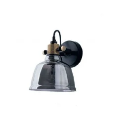 KINKIET AMALFI I SMOKED | DYMIONE SZKŁO (9154) - Nowodvorski