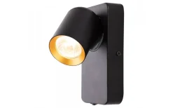 Kinkiet Andy czarny (ML9943) - Milagro