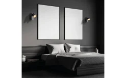 Kinkiet Andy czarny (ML9943) - Milagro