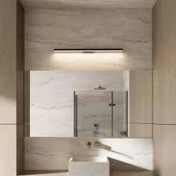 Kinkiet Aqua 92 cm czarny IP44 LED CCT (LP-987/1W L BK) - Light Prestige