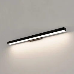 Kinkiet Aqua 66,5 cm czarny IP44 LED CCT (LP-987/1W M BK) - Light Prestige
