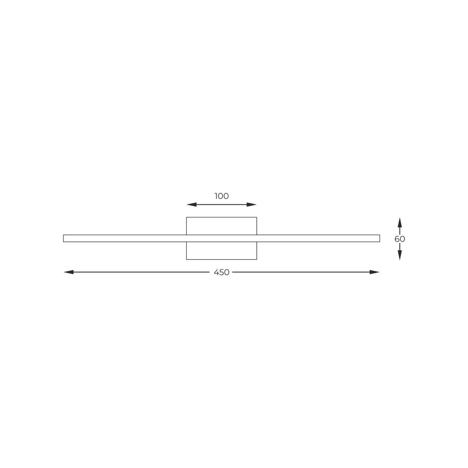 Kinkiet ARBI ZŁOTY/GOLD (RLB96473-1D) - Zuma Line