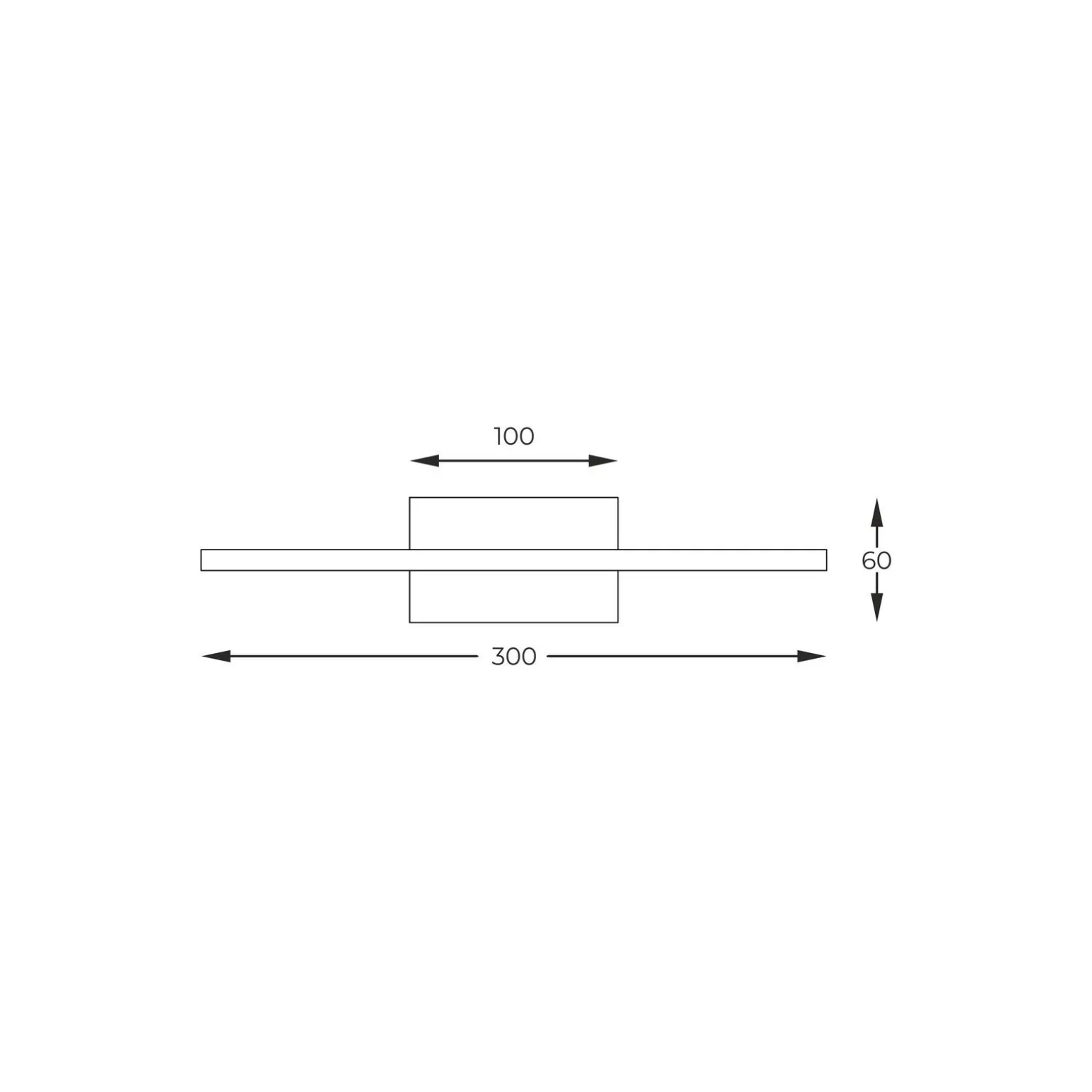 Kinkiet ARBI ZŁOTY/GOLD (RLB96473-1B) - Zuma Line
